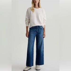 AG Saige wide leg crop